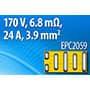 EPC 用于DC/DC 转换器的EPC2059 eGaN FET的介绍、特性、及应用