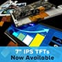 7.0“面内切换(IPS)显示