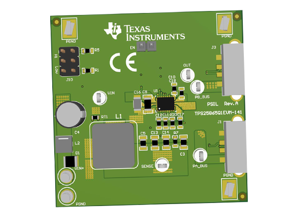 德州仪器TPS25865Q1EVM-141评估模块的介绍、特性、及应用