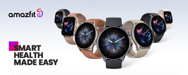 Amazfit GTR 3和GTS 3系列智能手表发布