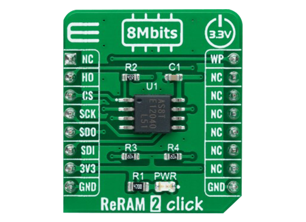 Mikroe ReRAM 2 click的介绍、特性、及应用