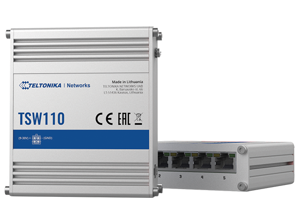 Teltonika ts110二层非管理交换机的介绍、特性、及应用
