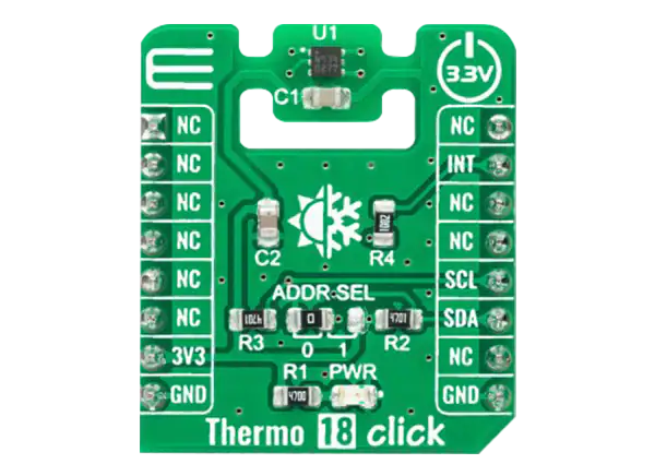 Mikroe Thermo 18 click的介绍、特性、及应用