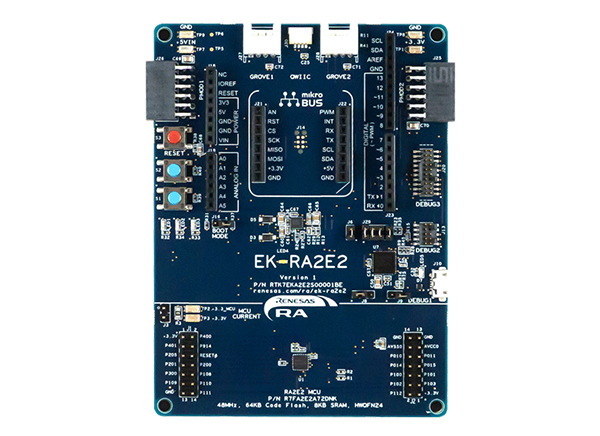 瑞萨电子EK-RA2E2评估套件的介绍、特性、及应用