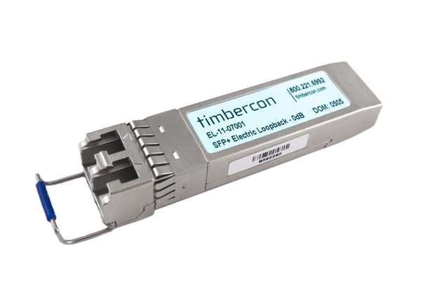 Timbercon SFP & QSFP电子环回的介绍、特性、及应用