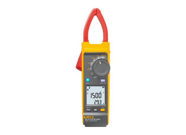 Fluke 393 FC CAT III 1500V真有效值钳形仪表的介绍、特性、及应用