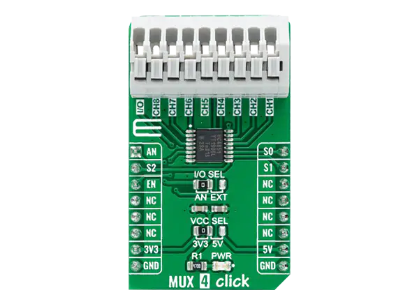 Mikroe MUX 4 click的介绍、特性、及应用