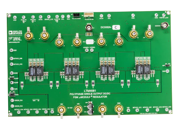 亚德诺半导体用于LTM4681的DC3082A-C演示电路的介绍、特性、及应用