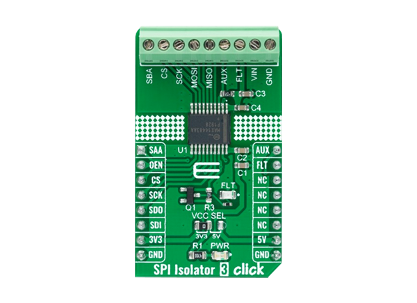 Mikroe SPI Isolator 3 click的介绍、特性、及应用