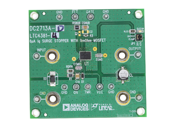 亚德诺半导体LTC4381演示板DC2713A-A/B的介绍、特性、及应用