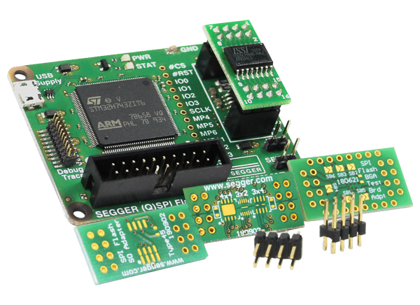 SEGGER Microcontroller (Q)SPI Flash评估板的介绍、特性、及应用