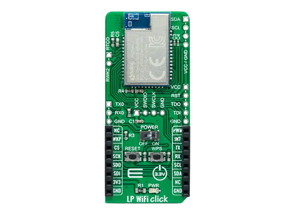 Mikroe LP WiFi click的介绍、特性、及应用