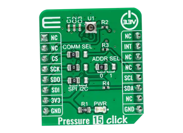 Mikroe Pressure 15 Click的介绍、特性、及应用