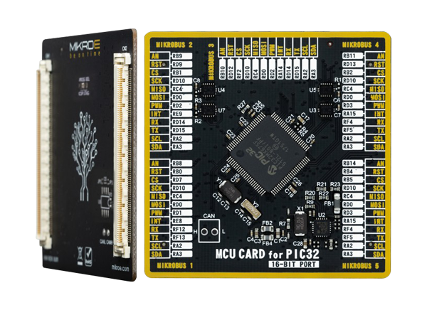 Mikroe MCU CARD for PIC32 mx675f512l的介绍、特性、及应用