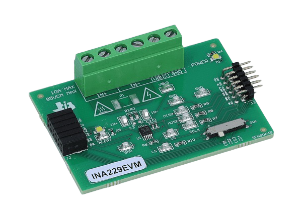 德州仪器INA2xxEVM功率监测评估模块的介绍、特性、及应用