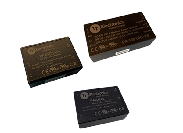 TT Electronics PAAM AC/DC医疗电源模块的介绍、特性、及应用