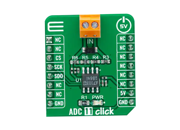 Mikroe ADC 11 click的介绍、特性、及应用