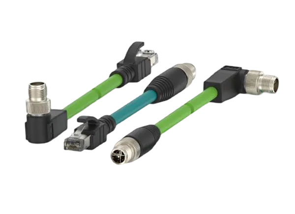 TE Connectivity M12 X-Code线缆集和M12 X-Code RJ45线缆集的介绍、特性、及应用