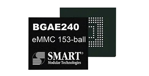 SMART Modular   DuraFlash BGAE240 eMMC内存的介绍、特性、及应用