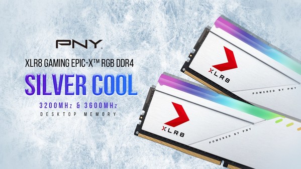 PNY推出XLR8 电竞 DDR4 银色战士台式机灯光内存