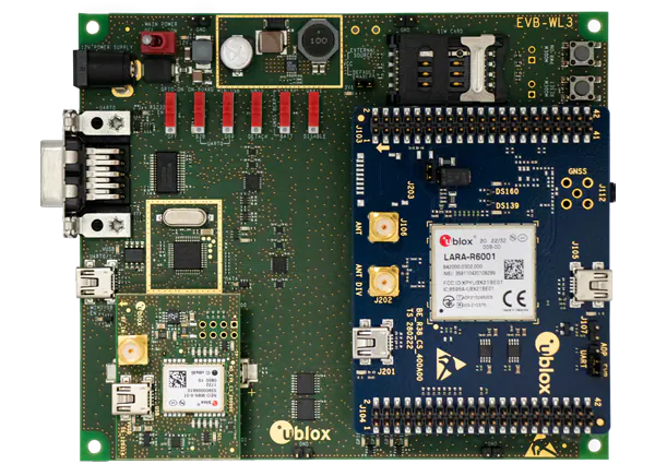 u-blox EVK-R6评估套件和适配板的介绍、特性、及应用