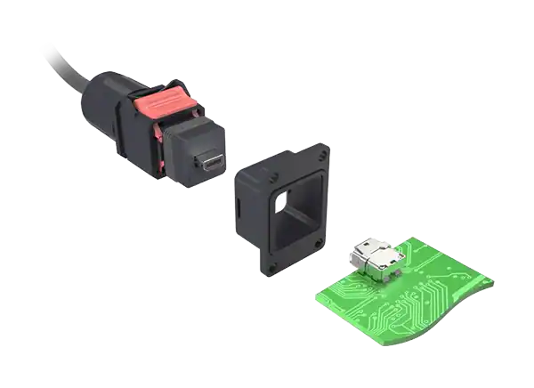 Amphenol Commercial NDH ix Industrial IP6X连接器和电缆的介绍、特性、及应用