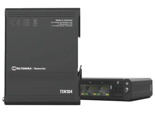 Teltonika TSW304 DIN-Rail非托管交换机的介绍、特性、及应用