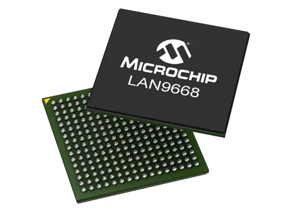 Microchip Technology LAN9668 8端口以太网交换机的介绍、特性、及应用
