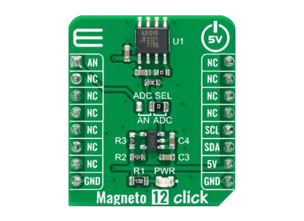 Mikroe Magneto 12 Click的介绍、特性、及应用