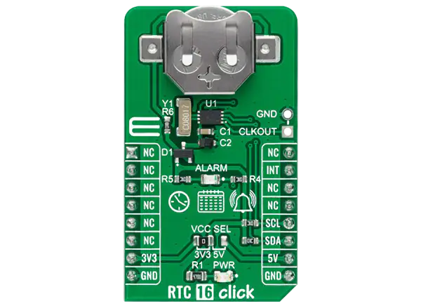 Mikroe RTC 16单击的介绍、特性、及应用