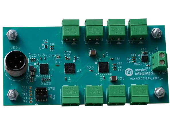 Maxim Integrated MAXREFDES278 IO-Link 8通道电磁执行器的介绍、特性、及应用