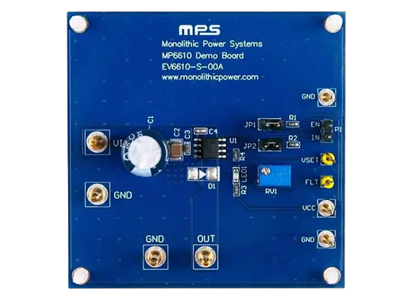 单片电力系统(MPS) EV6610-S-00A评估板的介绍、特性、及应用