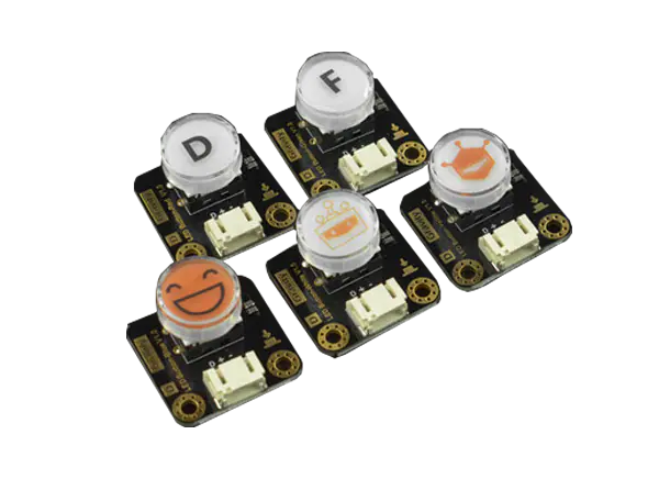 DFRobot重力:LED按钮x 5包的介绍、特性、及应用