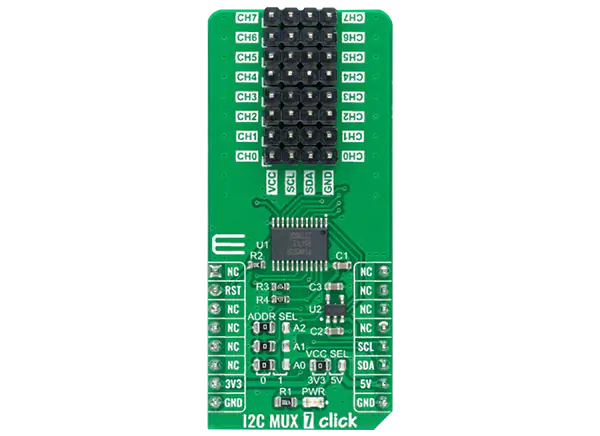 Mikroe I2C MUX 7 Click的介绍、特性、及应用
