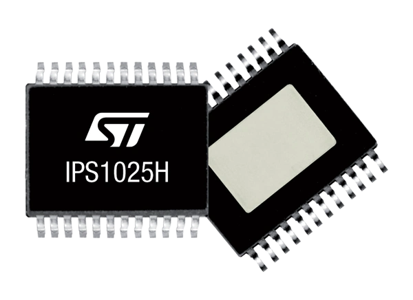 意法半导体IPS1025H, IPS1025H-32和IPS1025HF开关ic的介绍、特性、及应用