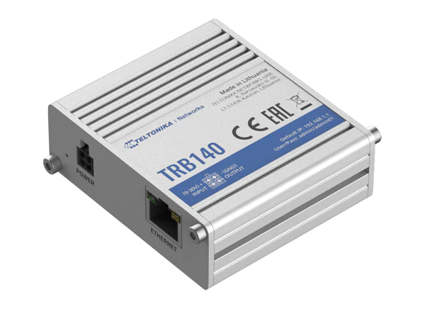 Teltonika TRB140 4G (LTE)网关的介绍、特性、及应用