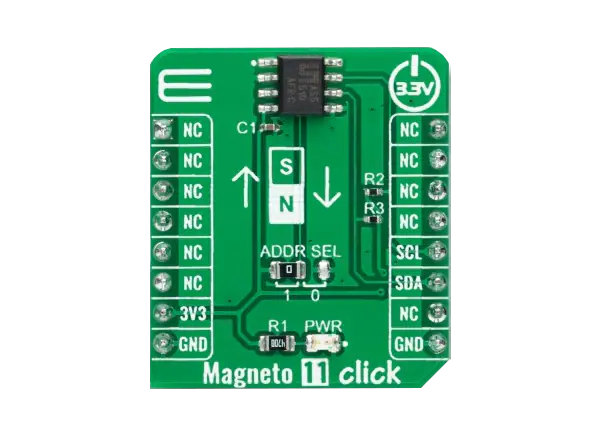 Mikroe Magneto 11 Click的介绍、特性、及应用