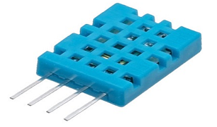 DHT11一款用于检测温度和湿度的低成本数字传感器，可作为传感器和模块使用