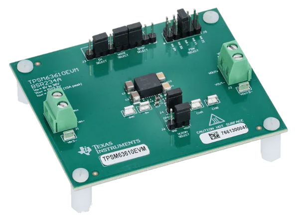 德州仪器TPSM63610EVM评估板的介绍、特性、及应用