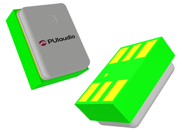 PUI Audio VMM-1627L-R骨传导MEMS麦克风的介绍、特性、及应用