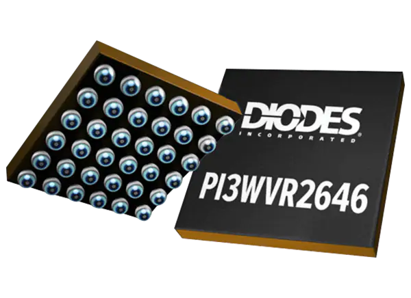 二极管集成PI3WVR2646模拟开关IC的介绍、特性、及应用