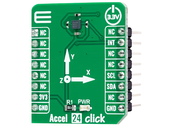 Mikroe Accel 24单击的介绍、特性、及应用