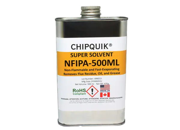 Chip Quik NFIPA-500ML超级溶剂的介绍、特性、及应用