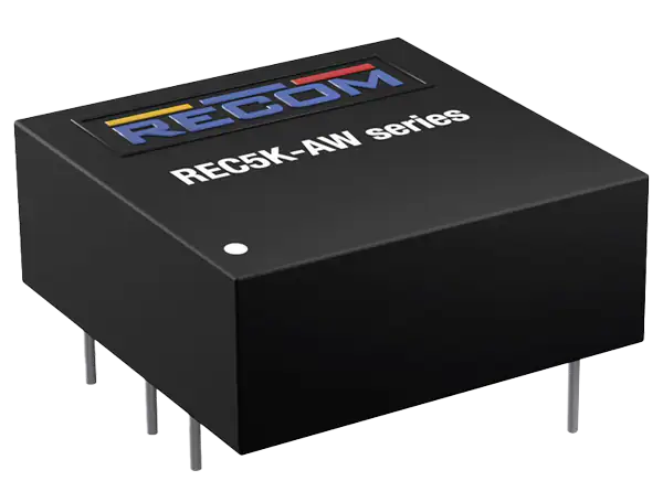 RECOM Power REC5K-AW隔离DC/DC变换器的介绍、特性、及应用