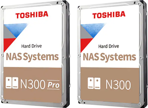 东芝N300 & N300 PRO NAS内部硬盘驱动器的介绍、特性、及应用