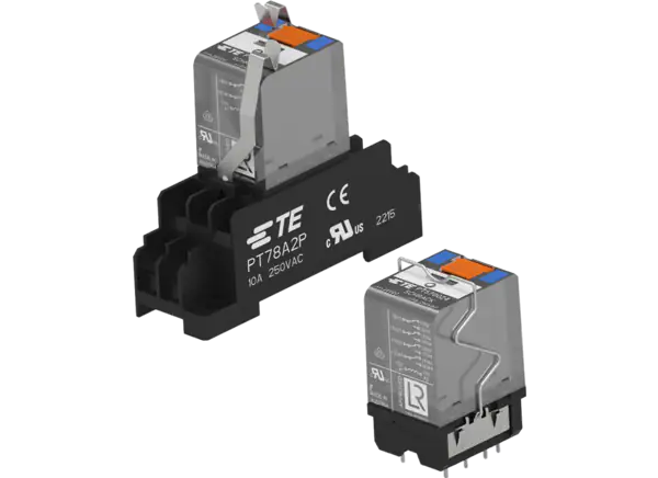 TE连接/ Schrack微型继电器PT插座和配件的介绍、特性、及应用