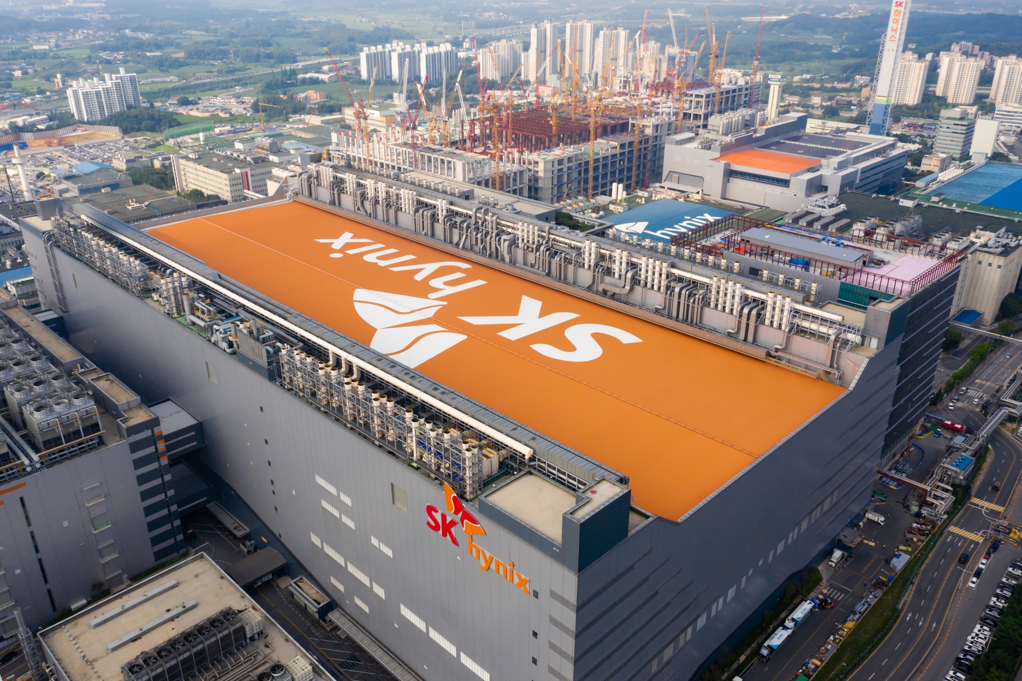 SK海力士减缓位于忠清北道清州市的M15X晶圆厂的建设速度