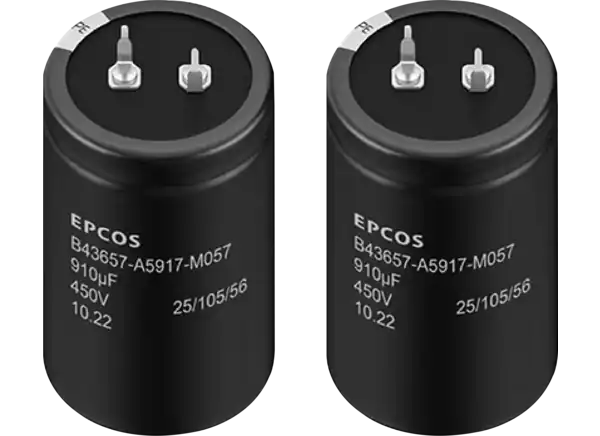EPCOS / TDK B43657 Snap-In铝电解电容器的介绍、特性、及应用