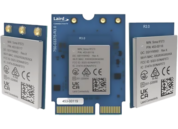 Laird Connectivity Sona IF573模块的介绍、特性、及应用