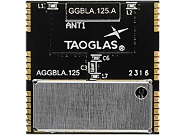Taoglas AGGBLA.125。一种机载SMD多波段GNSS天线的介绍、特性、及应用